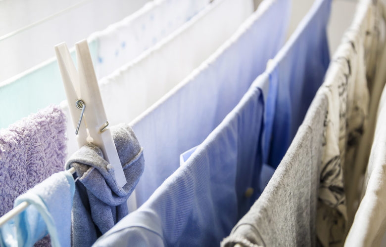 Sušenje perila v notranjih prostorih